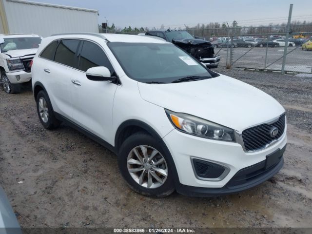 Auction sale of the 2016 Kia Sorento 3.3l Lx, vin: 5XYPG4A54GG145624, lot number: 38583866