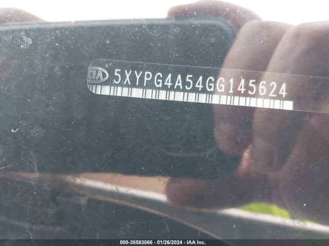 KIA Sorento 3.3l Lx 2016 5XYPG4A54GG145624 Image 9