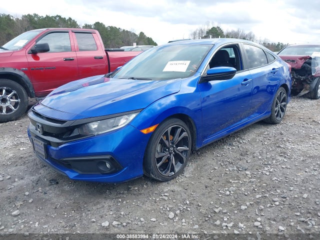 2020 HONDA CIVIC SPORT VIN: 2HGFC2F87LH527626