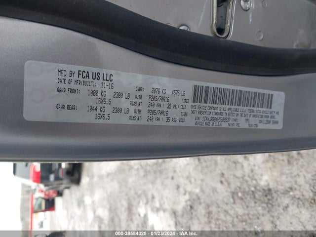 1C4NJRBB4HD208537 Jeep Patriot Sport 4x4