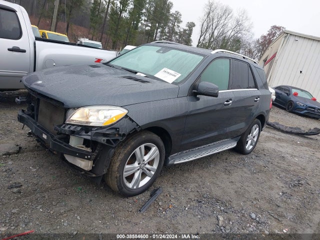 Mercedes-Benz Ml 350 4matic 2015 4JGDA5HB4FA526468 Image 2