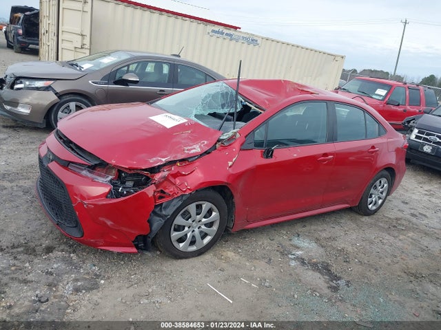 2021 TOYOTA COROLLA LE VIN: 5YFEPMAE6MP257369