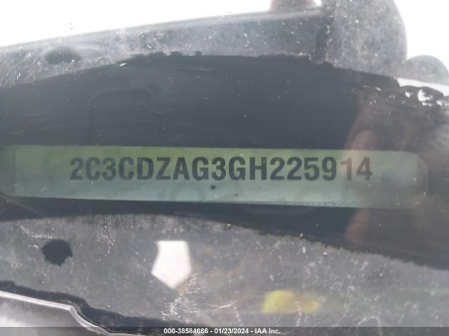 2C3CDZAG3GH225914 Dodge Challenger Sxt Plus