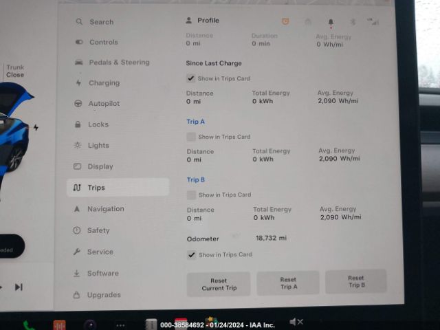 2023 TESLA MODEL Y 7SAYGDEE7PF671271 Photo 6