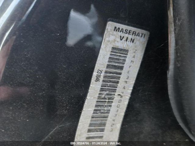 2008 MASERATI QUATTROPORTE ZAMFE39A480033423 Photo 8