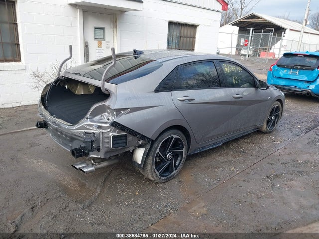 2022 HYUNDAI ELANTRA N LINE VIN: KMHLR4AF2NU275278