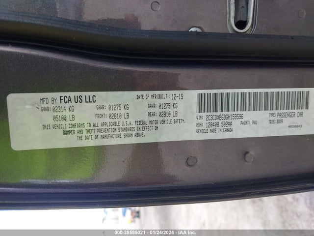 Dodge Charger Se 2016 2C3CDXBG9GH159596 Image 9