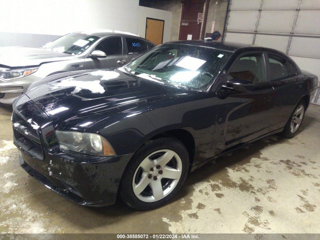 2014 DODGE CHARGER POLICE VIN: 2C3CDXAT6EH180675