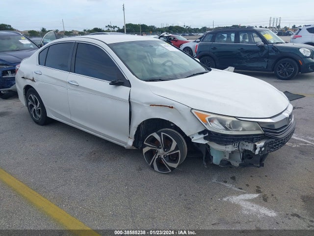 Honda ACCORD LX 2016 1HGCR2F39GA204611 Image 1