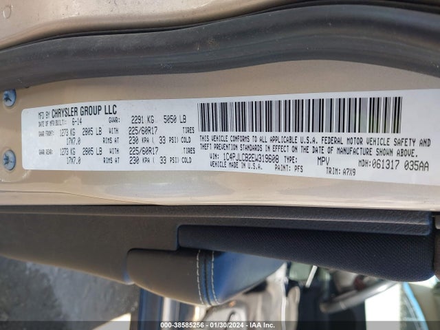 Jeep Cherokee Latitude 2014 1C4PJLCB2EW319608 Image 9
