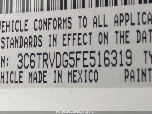 2015 RAM PROMASTER 2500 3C6TRVDG5FE516319 Photo 8