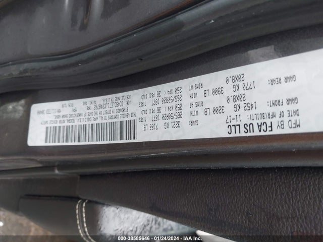 Dodge Durango Citadel Awd 2018 1C4SDJET1JC248702 Image 9