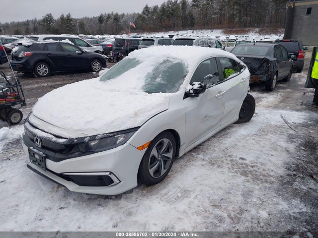 Honda Civic Lx 2019 2HGFC2F62KH604352 Image 2