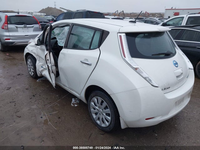 2015 NISSAN LEAF S VIN: 1N4AZ0CP5FC316686
