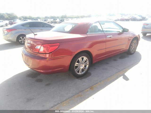 2008 CHRYSLER SEBRING LIMITED VIN: 1C3LC65M98N275923