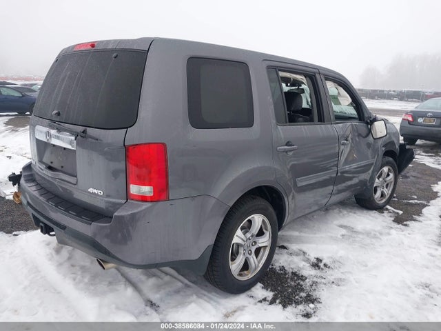 Honda Pilot Ex-l 2014 5FNYF4H57EB037547 Image 4