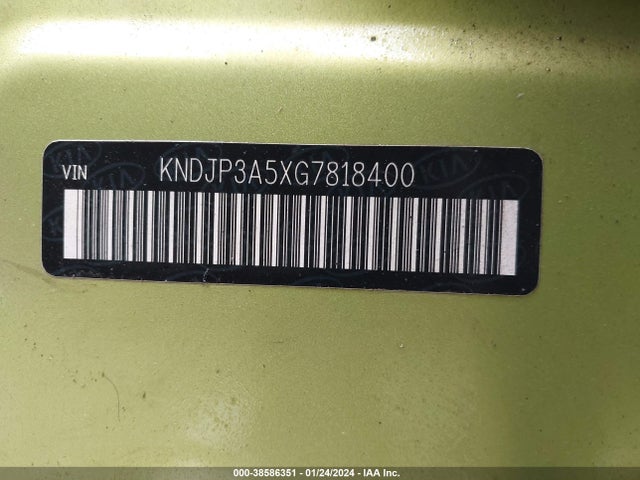 Продажа на аукционе авто 2016 Kia Soul +, vin: KNDJP3A5XG7818400, номер лота: 38586351