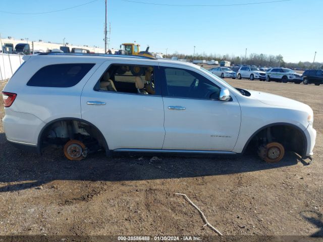 1C4SDHET0EC382860 Dodge Durango Citadel