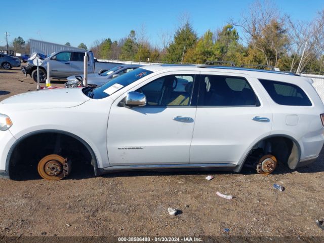 1C4SDHET0EC382860 Dodge Durango Citadel
