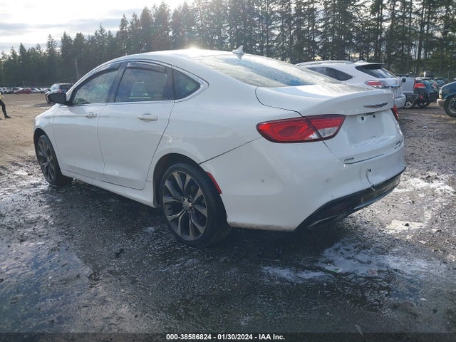 2015 CHRYSLER 200 C VIN: 1C3CCCEG7FN683567