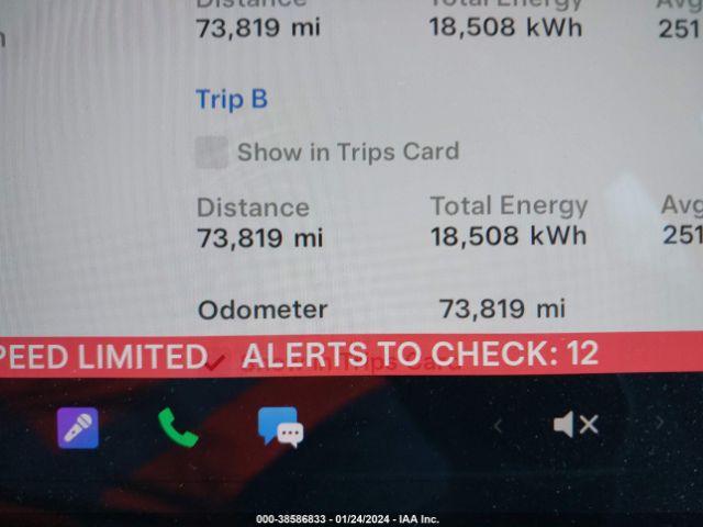 5YJ3E1EB8KF387710 Tesla MODEL 3