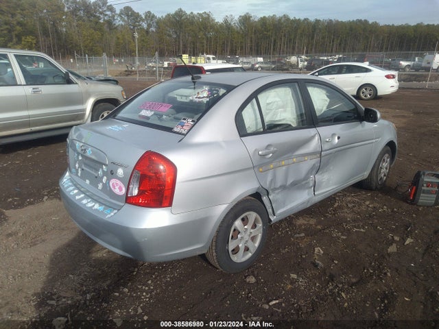 2010 HYUNDAI ACCENT GLS VIN: KMHCN4AC0AU464331
