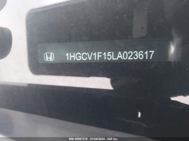 Honda ACCORD LX 2020 1HGCV1F15LA023617 Image 9