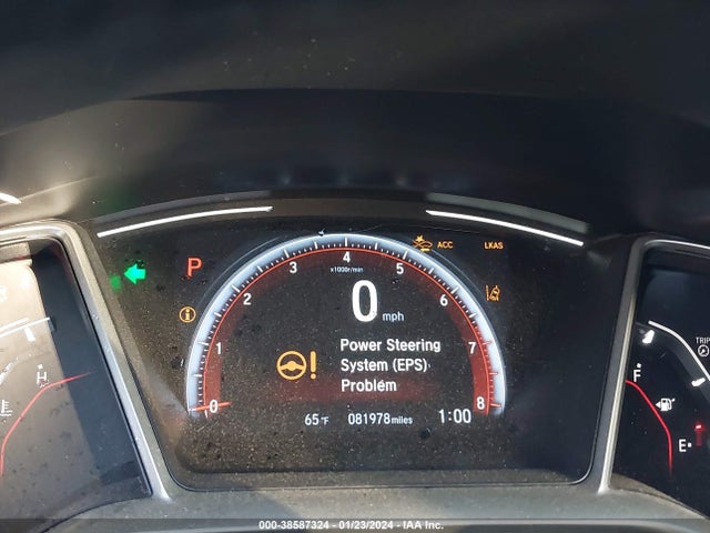 2019 HONDA CIVIC SPORT VIN: 2HGFC2F85KH535433