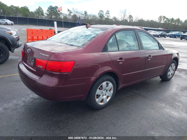 2009 HYUNDAI SONATA GLS VIN: 5NPET46CX9H564809