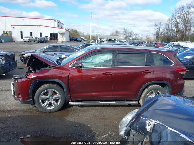 Toyota Highlander Limited 2017 5TDDZRFH4HS458822 Image 14