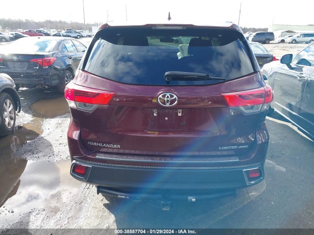 Toyota Highlander Limited 2017 5TDDZRFH4HS458822 Image 16