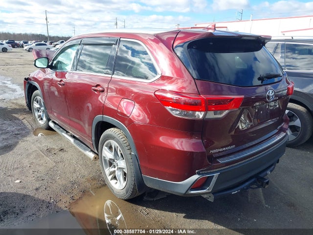Toyota Highlander Limited 2017 5TDDZRFH4HS458822 Image 3