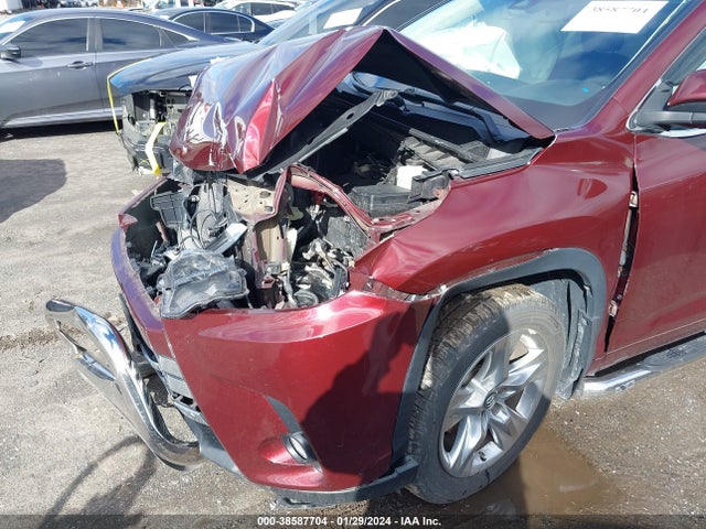 Toyota Highlander Limited 2017 5TDDZRFH4HS458822 Image 6