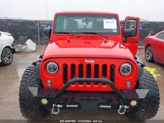 2017 JEEP WRANGLER UNLIMITED SPORT 4X4 VIN: 1C4BJWDG0HL673705