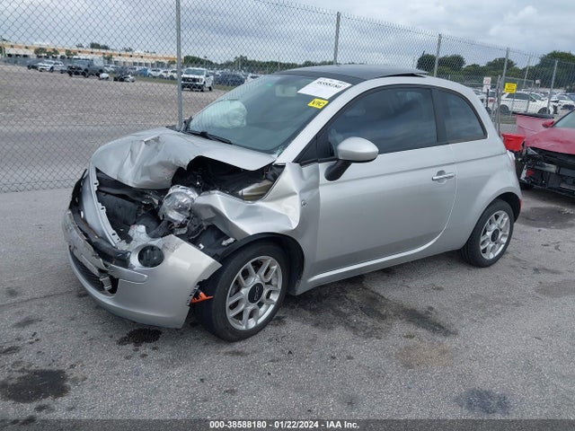 2012 FIAT 500 3C3CFFAR8CT223541 Photo 1