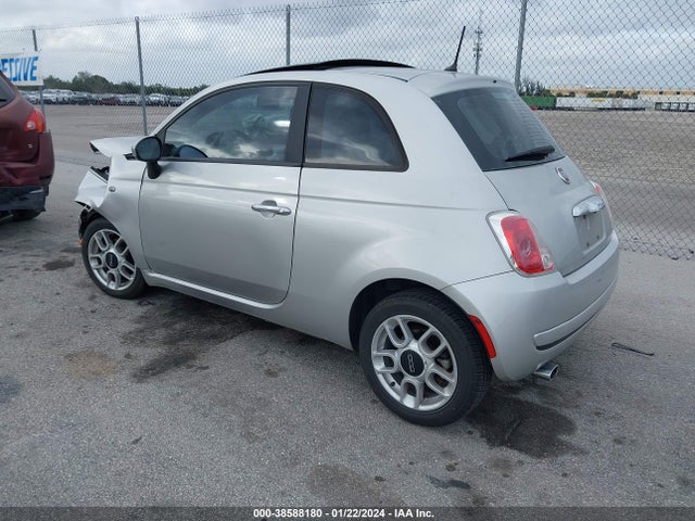 2012 FIAT 500 3C3CFFAR8CT223541 Photo 2