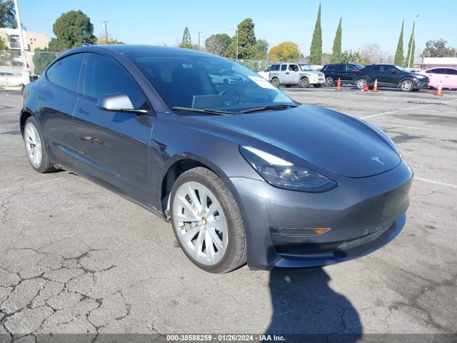 Tesla Model 3 Rear-wheel Drive 2022 5YJ3E1EA1NF142968 Image 1
