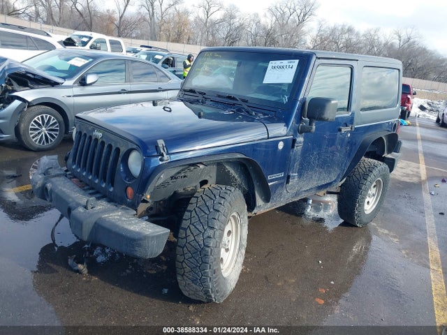 2013 JEEP WRANGLER SPORT VIN: 1C4AJWAG1DL591590