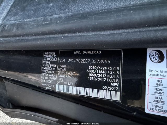 WD4PG2EE7J3373956 Mercedes-Benz Metris