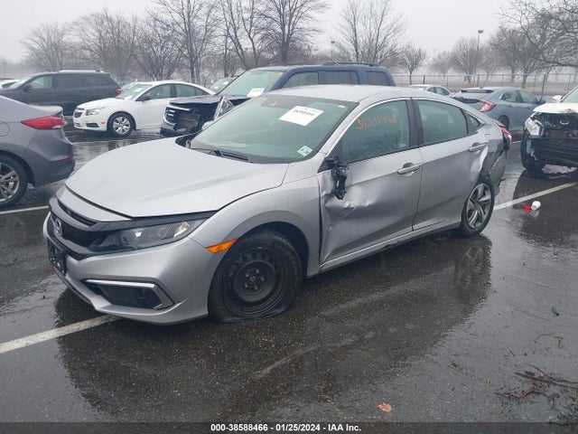 Honda Civic Lx 2019 2HGFC2F65KH529078 Image 2