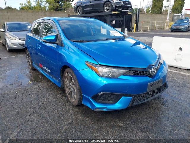 38588755 :رقم المزاد ، JTNKARJE0HJ525419 vin ، 2017 Toyota Corolla Im مزاد بيع