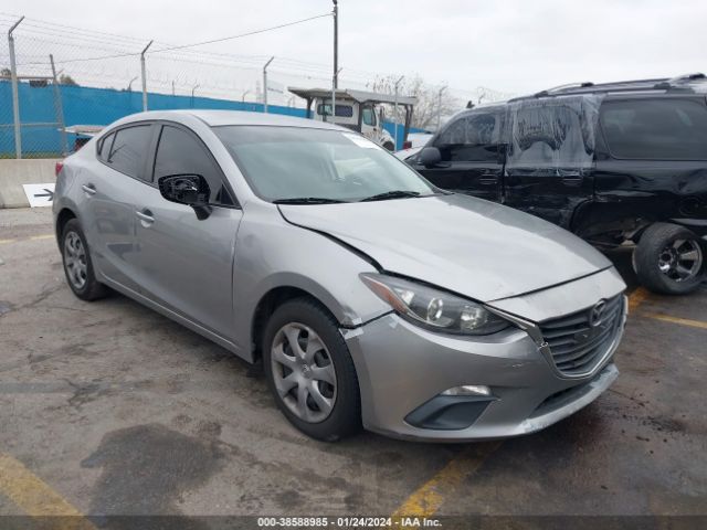 Auction sale of the 2016 Mazda Mazda3 I Sport, vin: 3MZBM1T71GM248547, lot number: 38588985