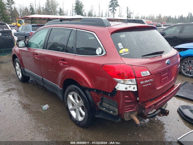 2013 SUBARU OUTBACK 2.5I LIMITED VIN: 4S4BRCKC4D3278908