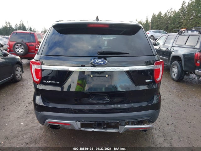 2016 FORD EXPLORER PLATINUM VIN: 1FM5K8HT9GGA76200