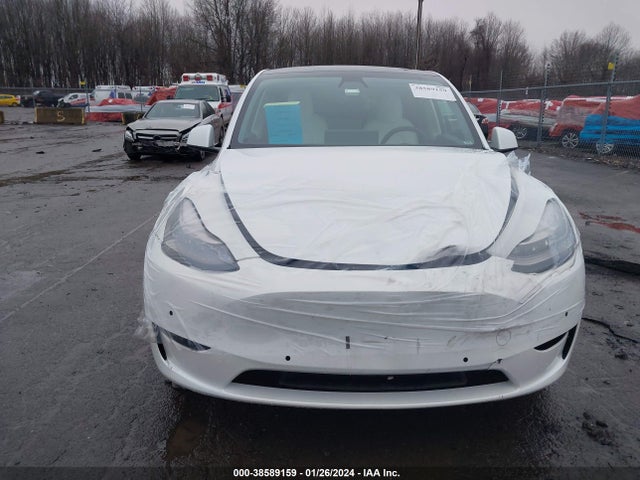 2021 TESLA MODEL Y LONG RANGE DUAL MOTOR ALL-WHEEL DRIVE VIN: 5YJYGDEE2MF179286