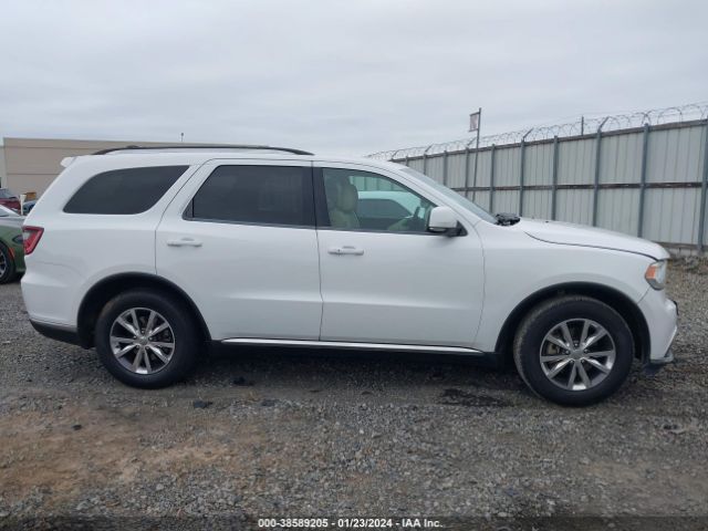 1C4RDHDG0GC476906 Dodge DURANGO LIMITED