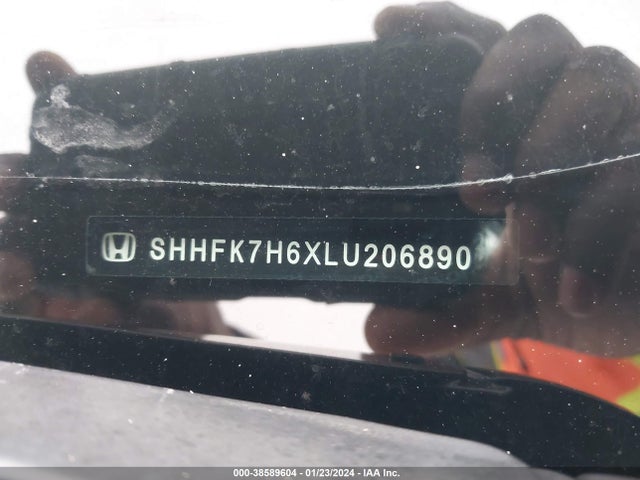 Honda CIVIC EX 2020 SHHFK7H6XLU206890 Image 9
