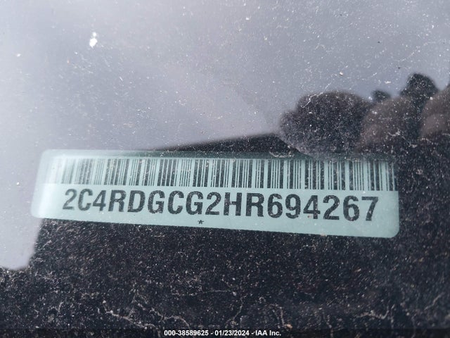 Dodge Grand Caravan Sxt 2017 2C4RDGCG2HR694267 Image 9