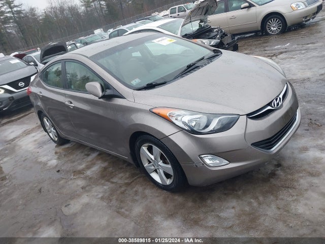2013 HYUNDAI ELANTRA GLS VIN: 5NPDH4AE4DH301911