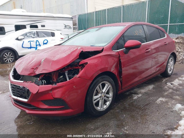Chevrolet CRUZE LT 2017 3G1BE6SM2HS546051 Image 2